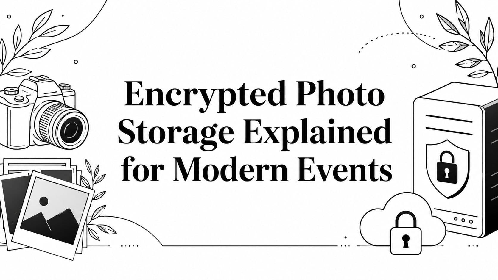 Encrypted Photo Storage Explained for Modern Events